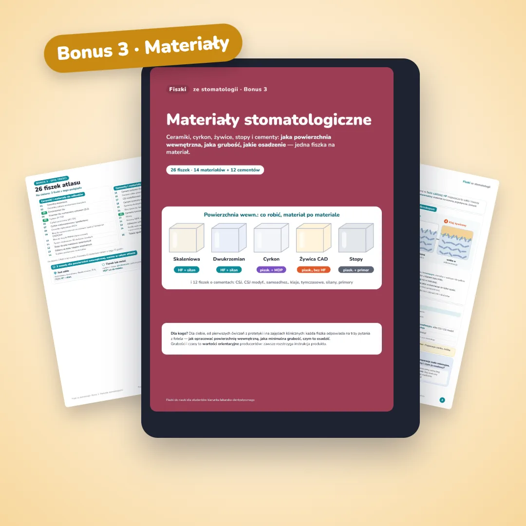 Bonus Materiały stomatologiczne